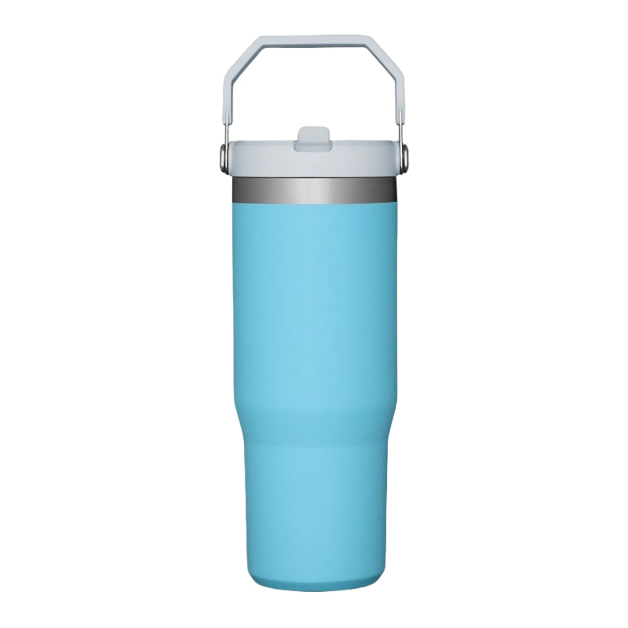 20oz Stainless Steel Tumbler Cup with Straw Leak Resistant 7