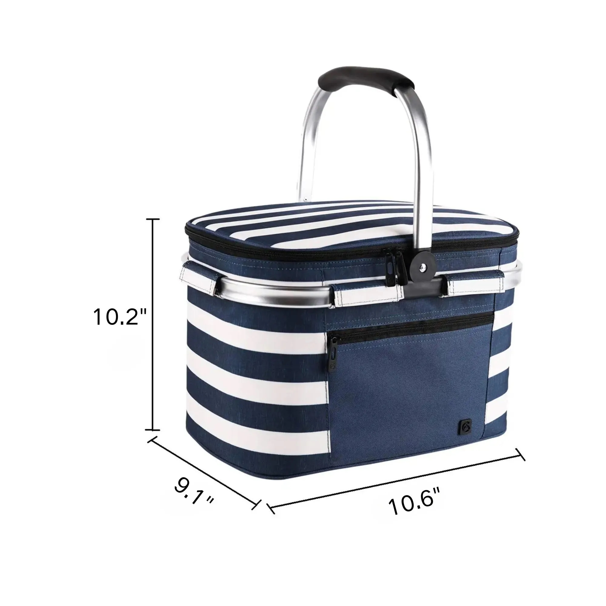 Folding Picnic Insulation Leakproof Outdoor Basket 7