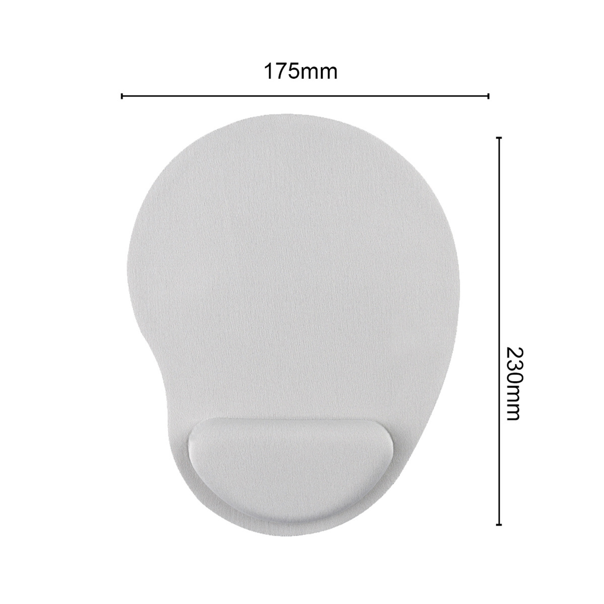 Wrist Rest Mouse Pad With Anti-fatigue Base 3