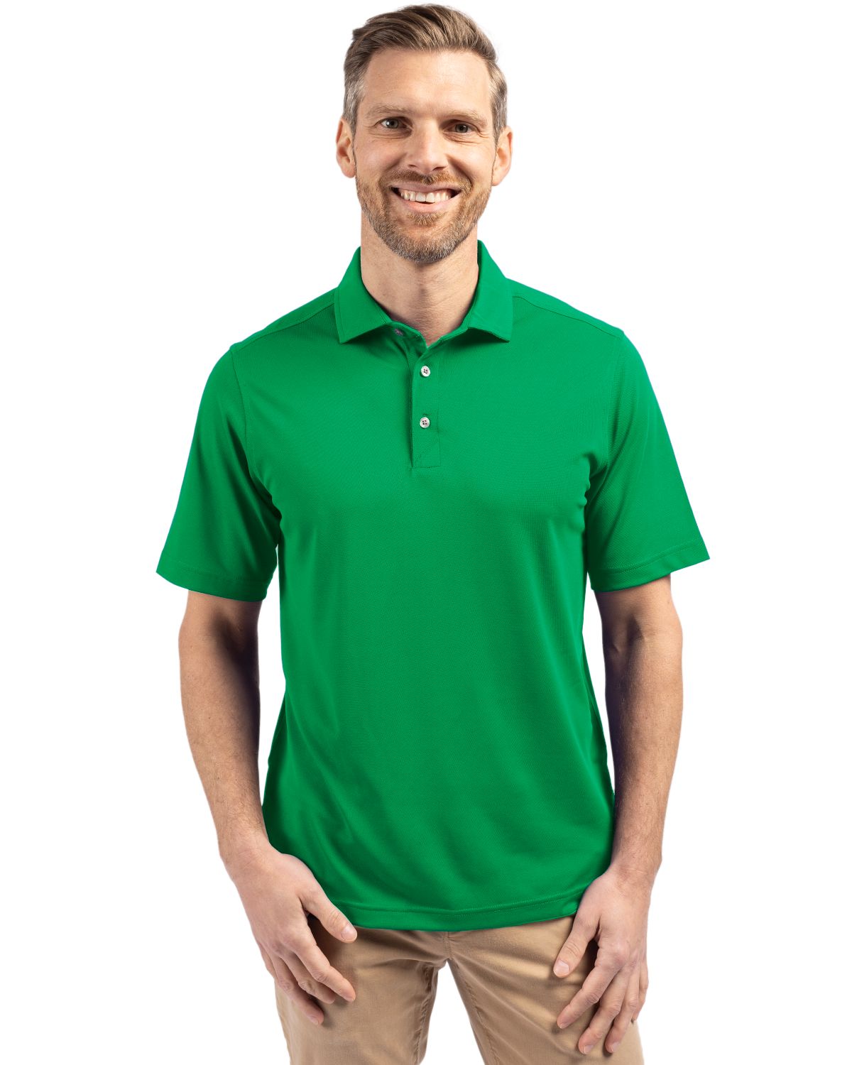 Cutter & Buck Virtue Recycled Featherlight Pique Mens Polo 2
