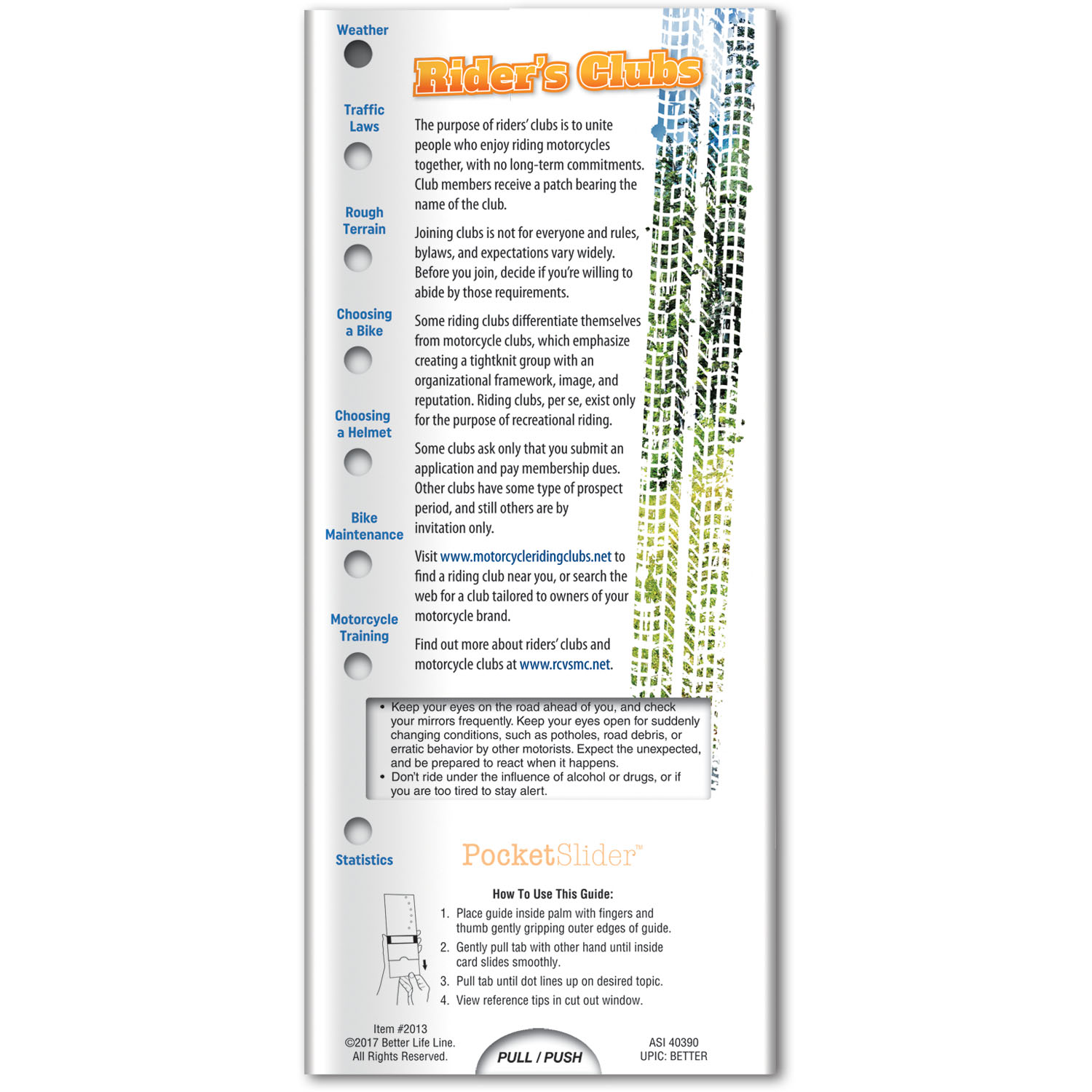 Pocket Slider - Motorcycle Safety 3