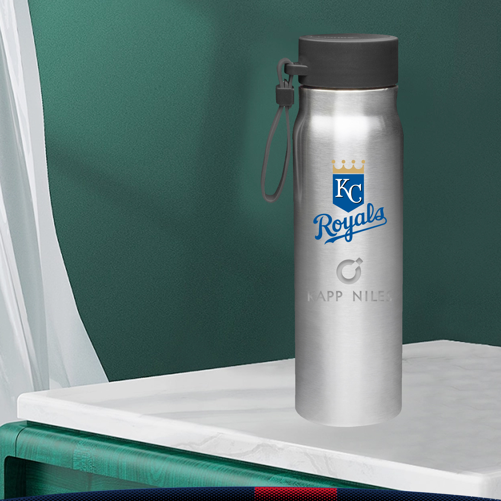 Vodia Stainless Steel Water Bottle - 17 OZ. 3