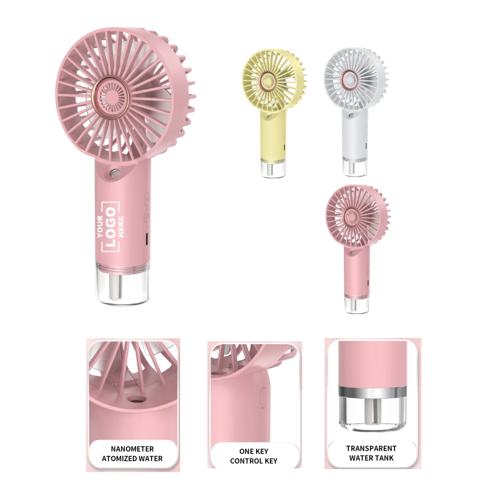 Portable Mist Handheld Fan Free Shipping