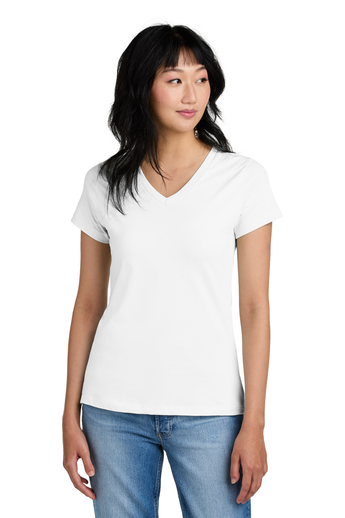 District® Women's Perfect Weight V-Neck Tee 18