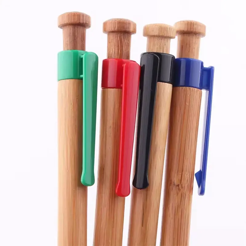 The Camden Bamboo Retractable Wheat Straw Eco-Pen 1