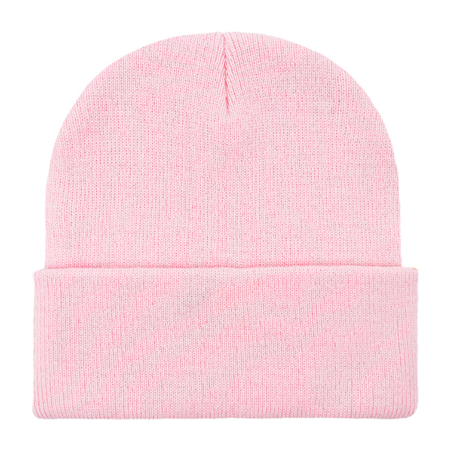 Classic Ribbed Cuffed Beanie with Custom Logo - 100% Acrylic 28
