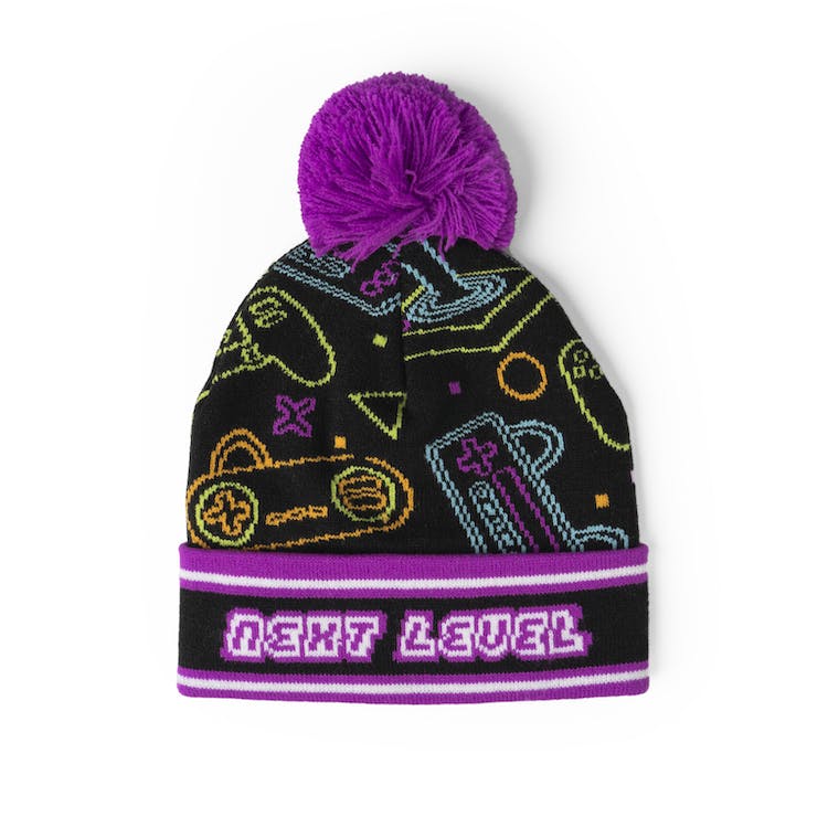 Kids' Winter Pom Hats - Cool Graphics 2