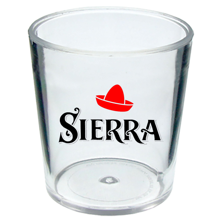 2 oz Acrylic Shot Glass
