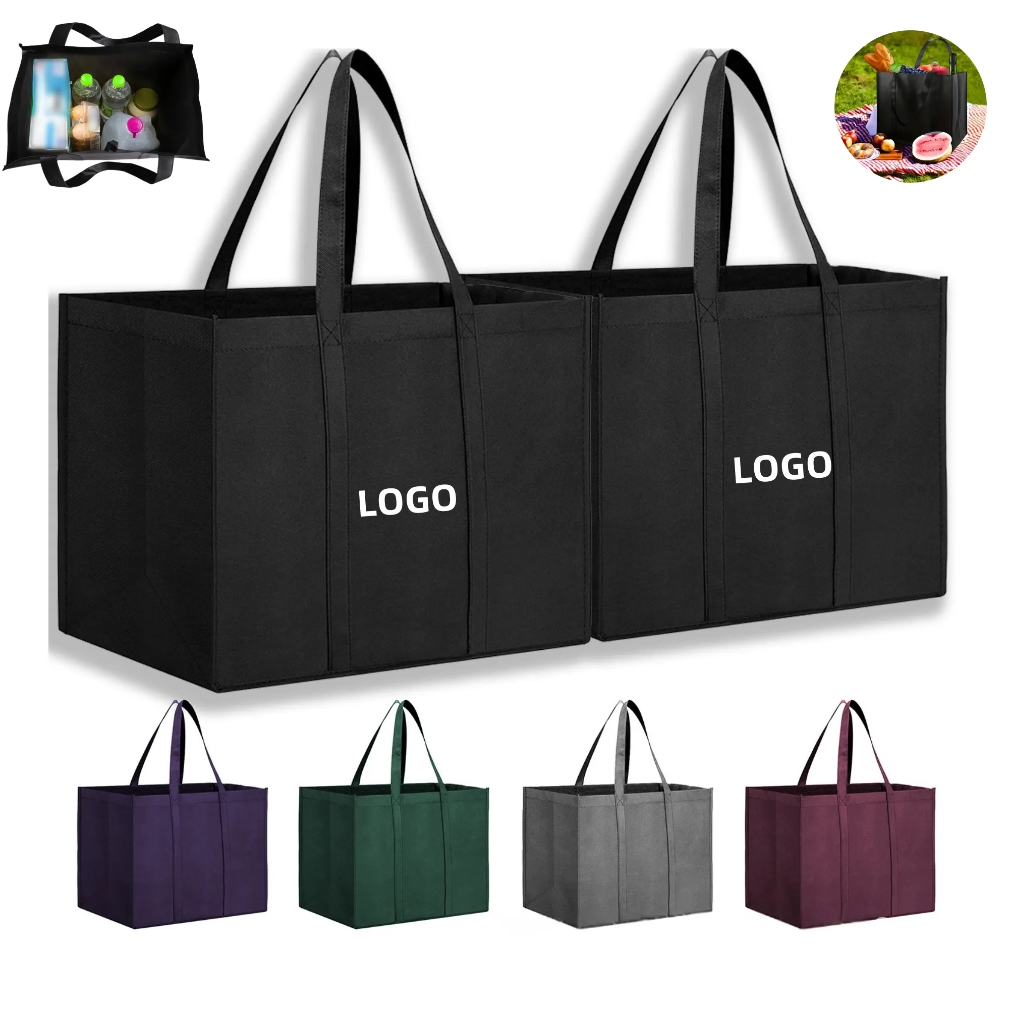 Large-Capacity Handheld Portable Non-Woven Bag 8
