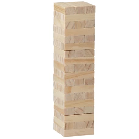 Tumbling Tower Wood Block Stacking Game 16