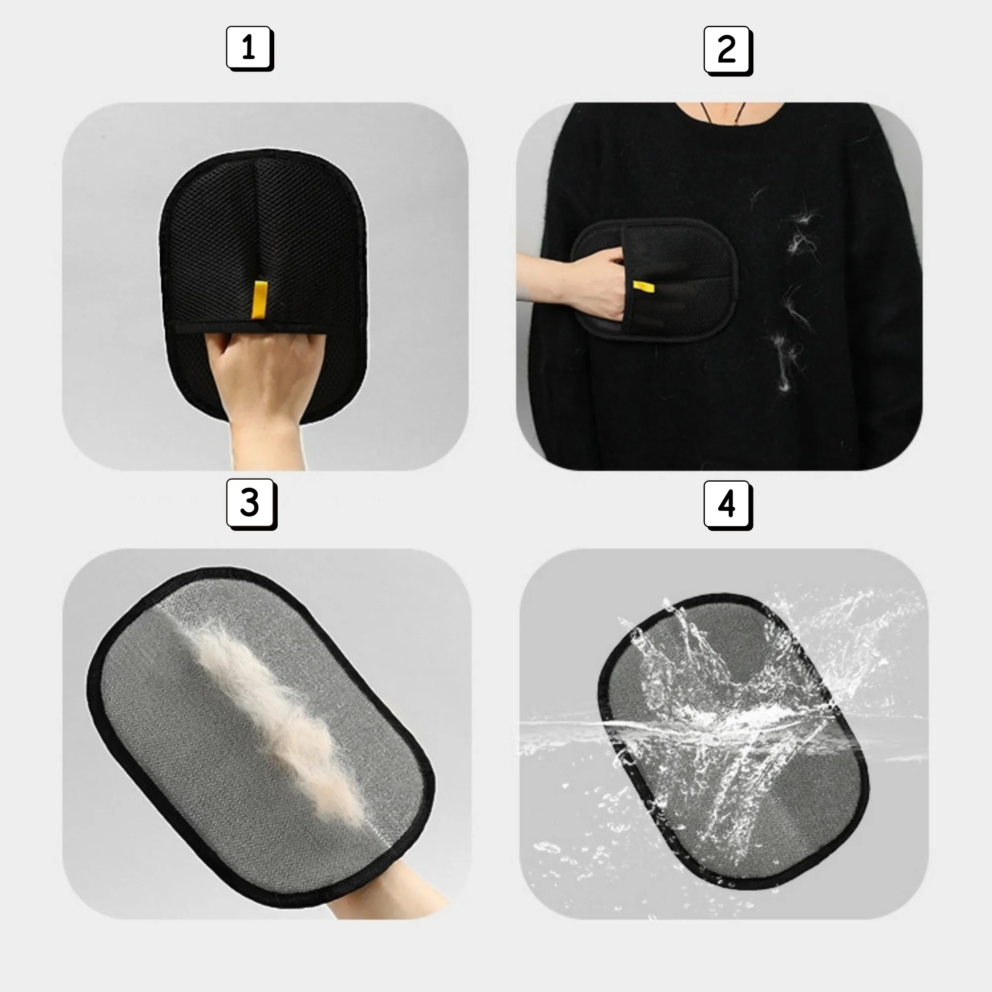 Portable Reusable Pet Depilation Gloves 6