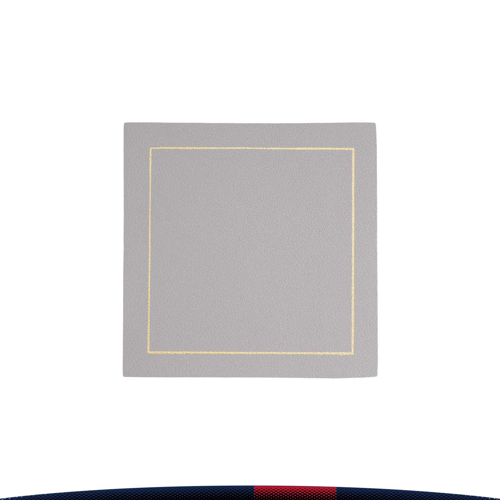 Square PU Leather Coaster 4