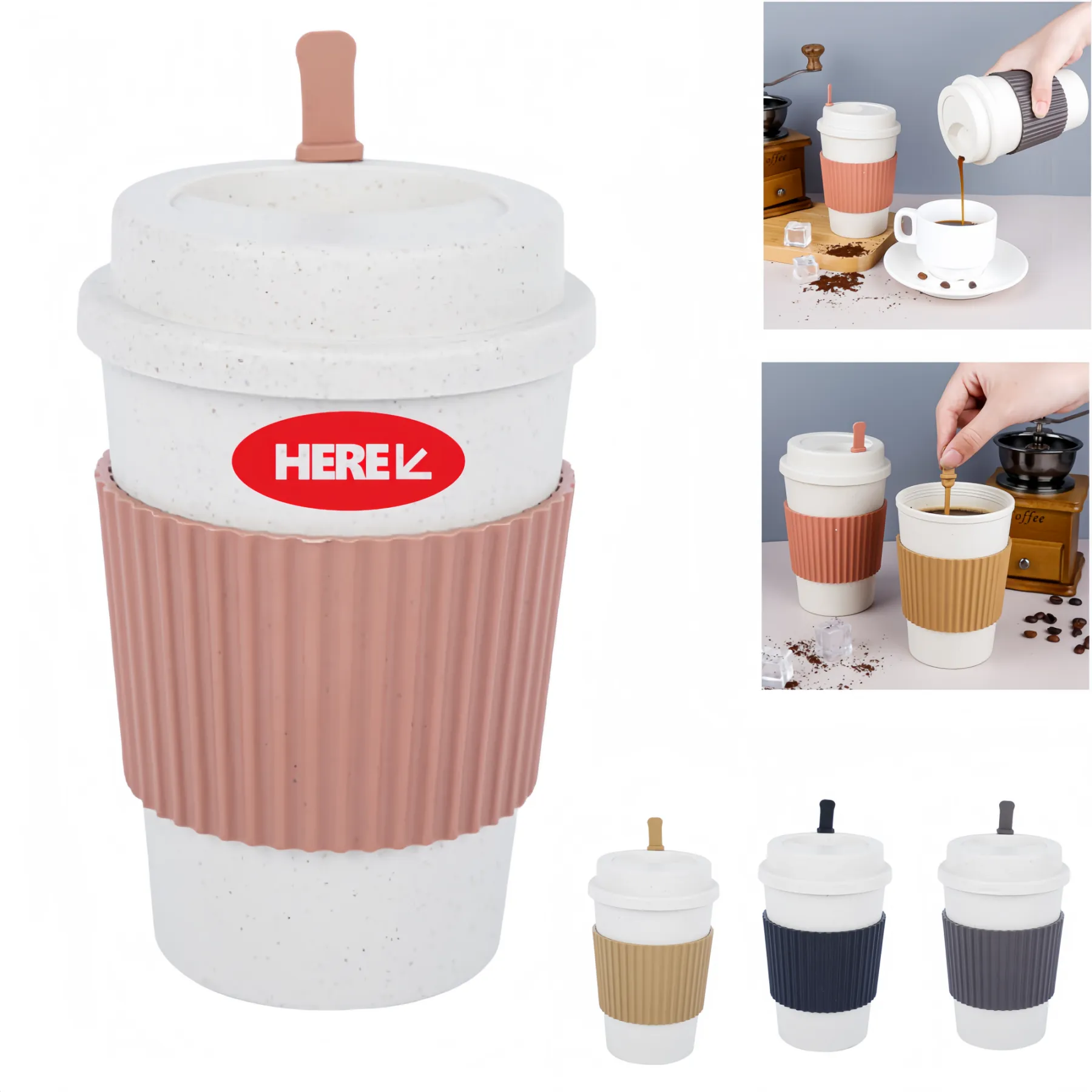 16OZ Eco-Friendly Coffee Cup