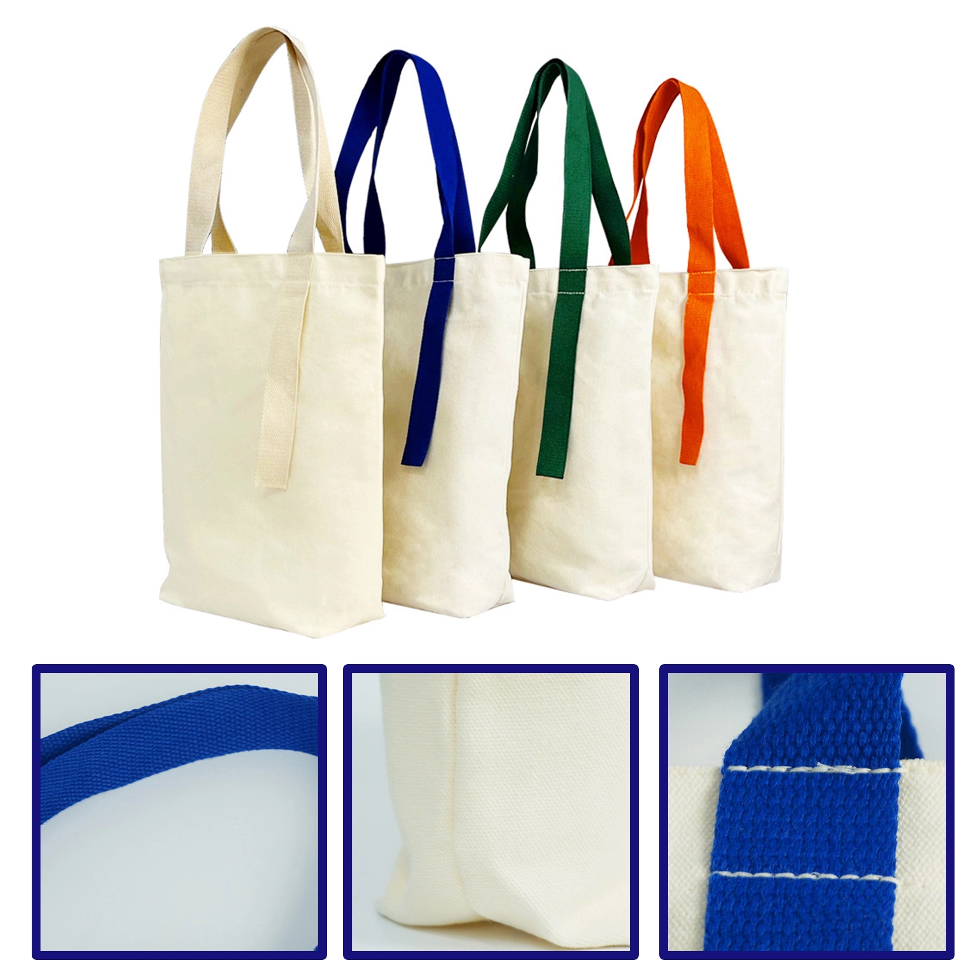 Canvas Tote Bag, custom tote bag with logo imprint 5
