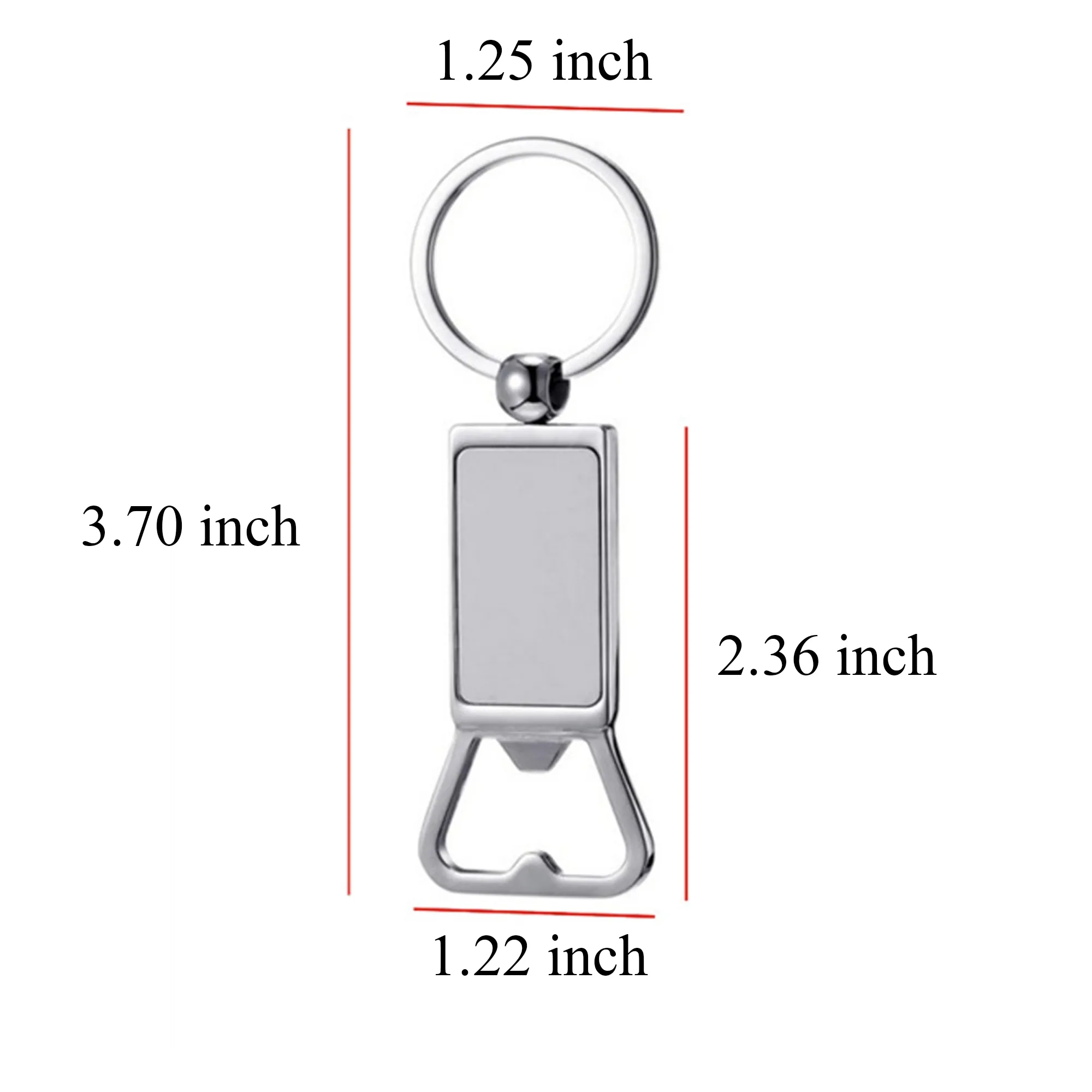 Metal Bottle Opener Keychain 5