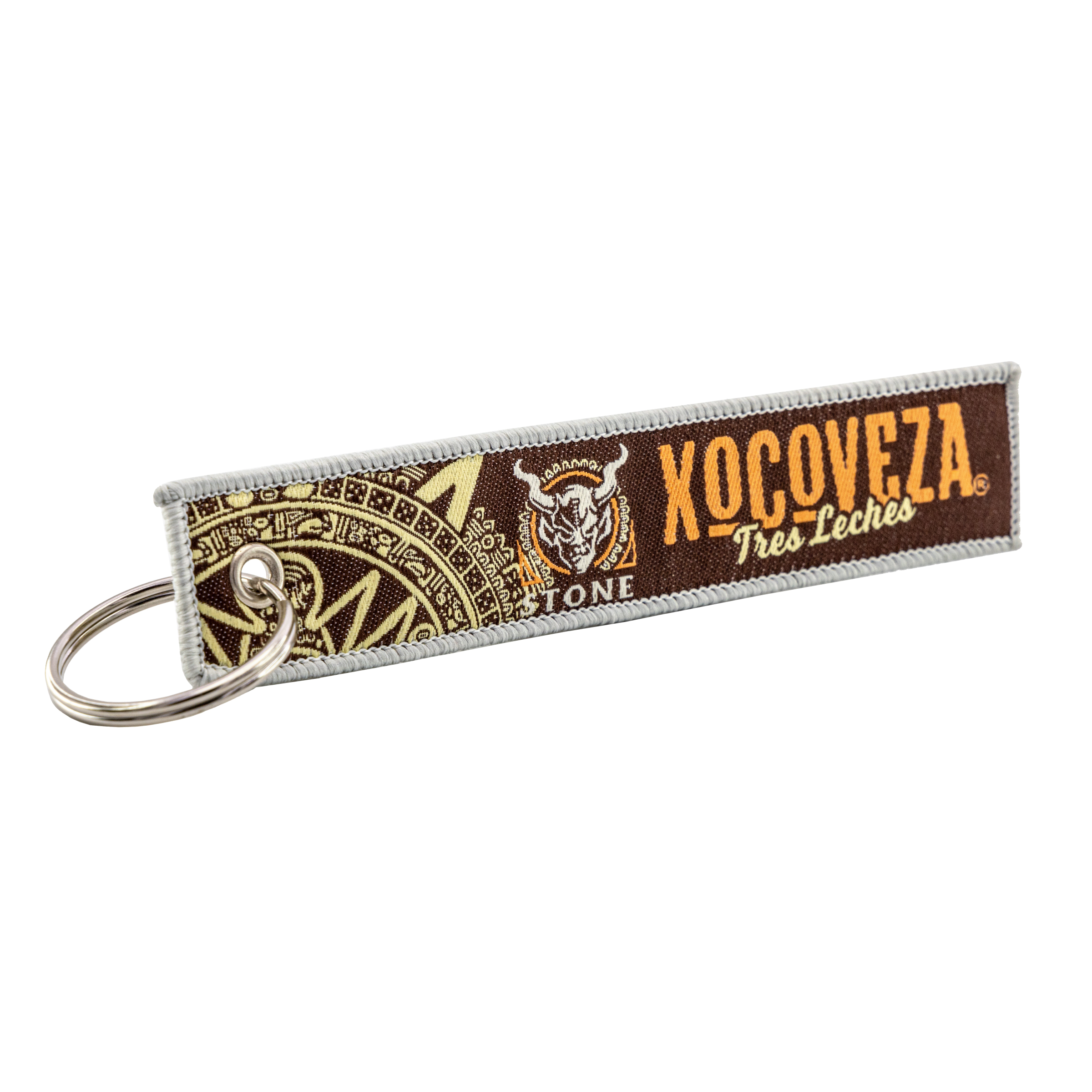 Custom Woven Keytags 4" 11