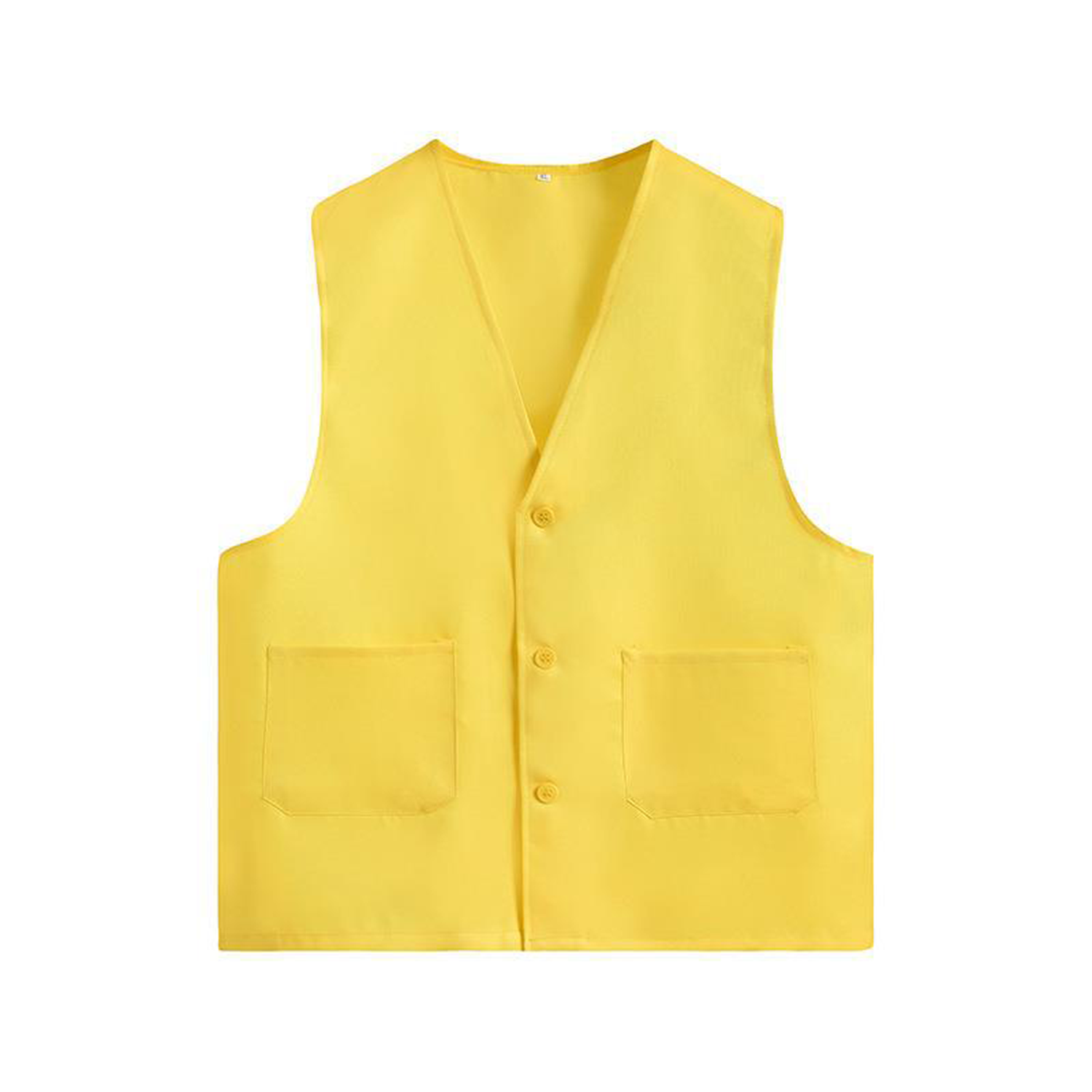Lightweight Polyester Sleeveless Volunteer Vest w/ Pockets 5