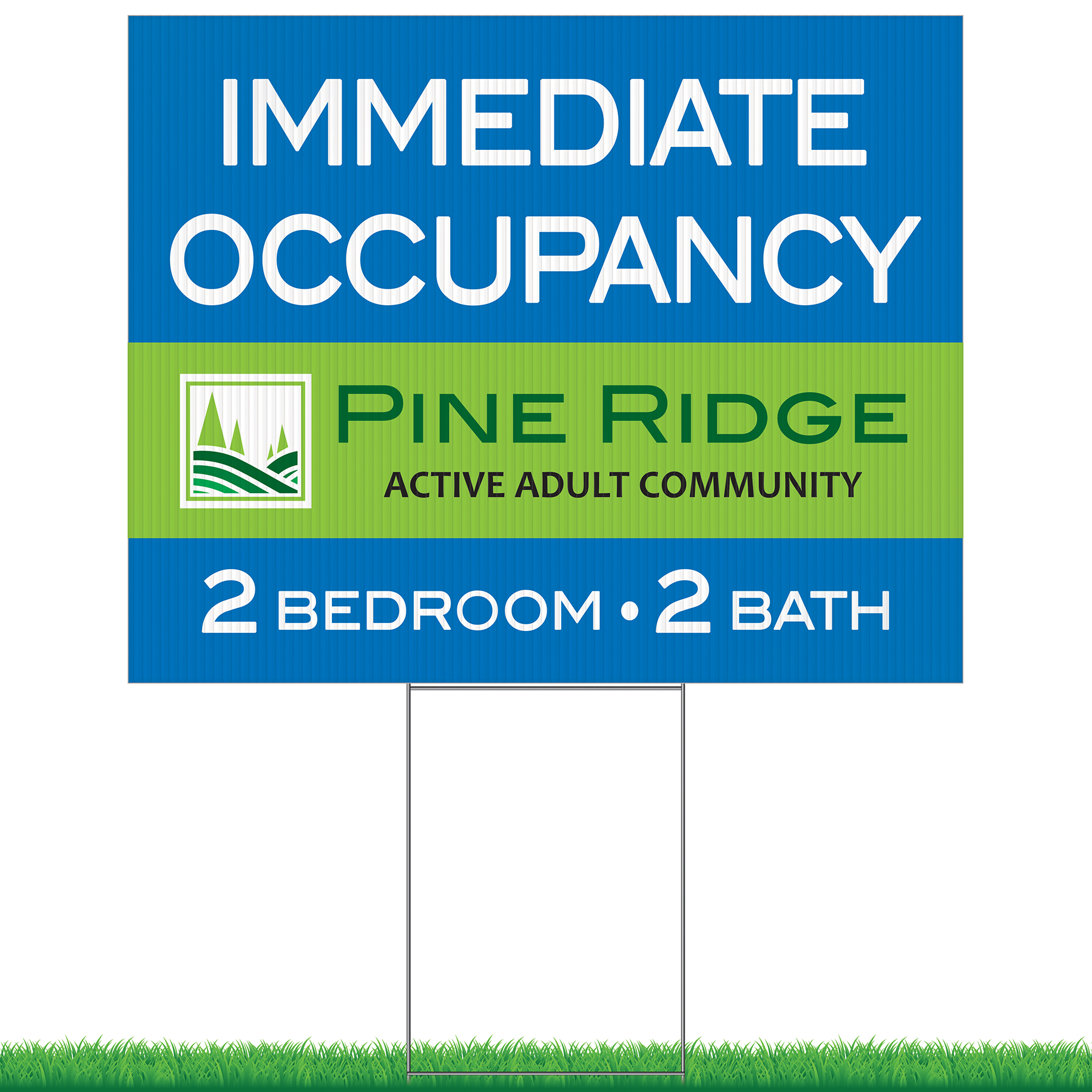 Large Corrugated Yard Sign - Full Color - 1 Side 5