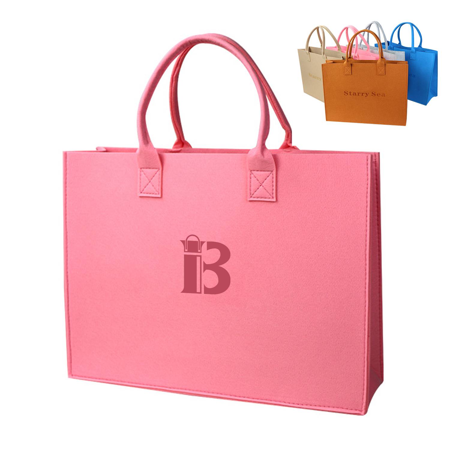 Felt Lightweight Tote Bag for Women 2