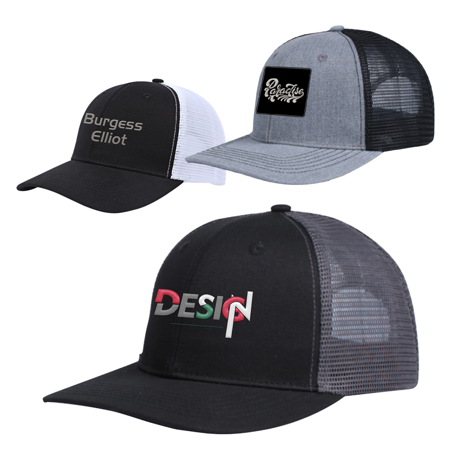 Rush - Cotton Trucker Cap w/ Mesh Back - 6 Panel 5