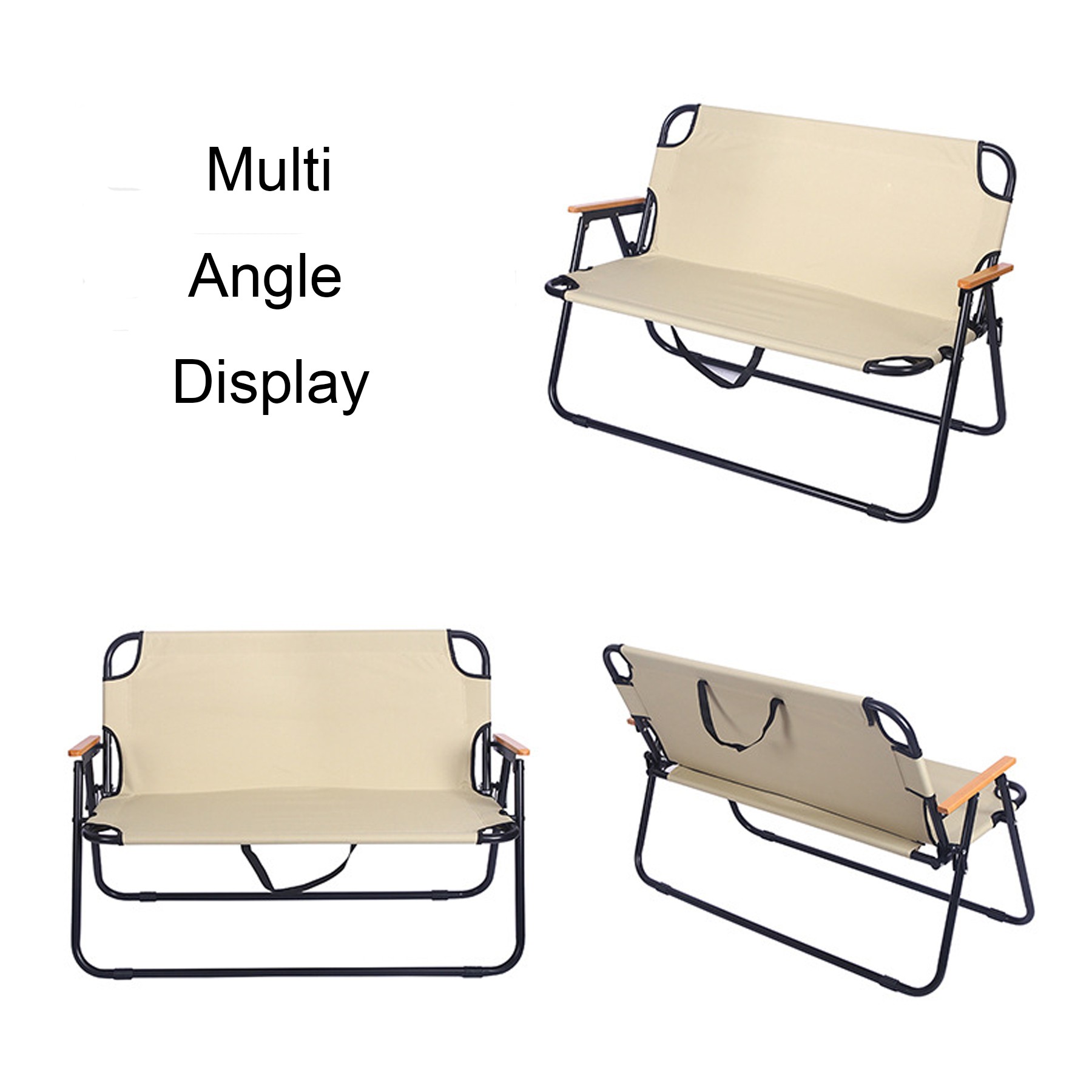 Outdoor Folding Camping Double Chair 3
