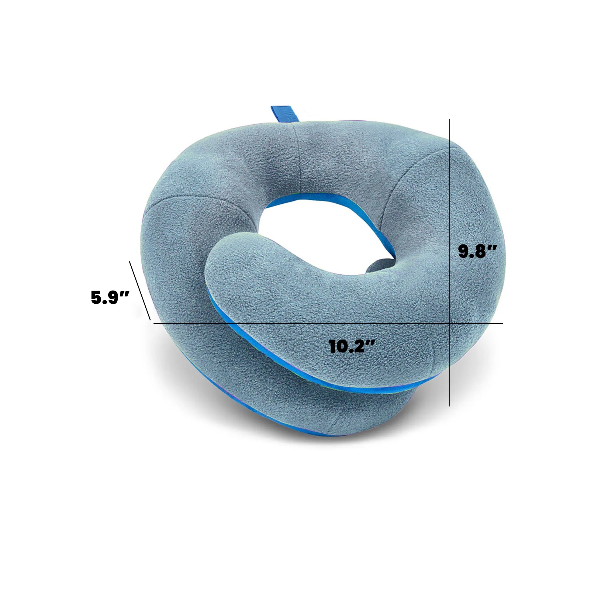 Soft U-Shaped Neck Pillow For Travel 10