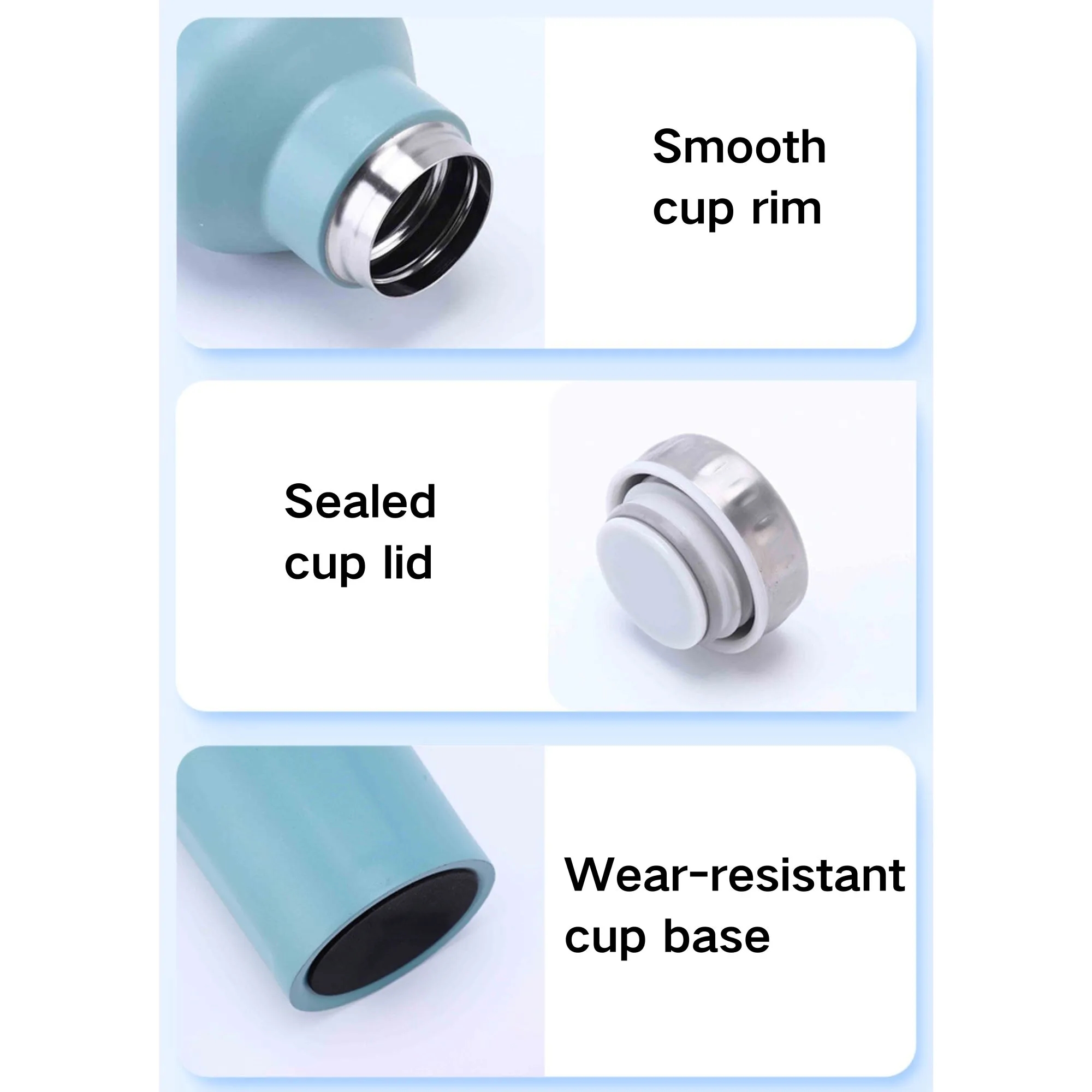 Hexagonal Diamond Large Capacity Sports Vacuum Flask 4