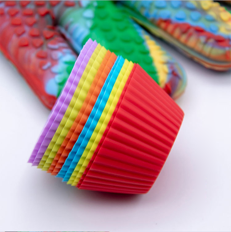 Custom Gift Reusable Silicone Muffin Baking Cup 13