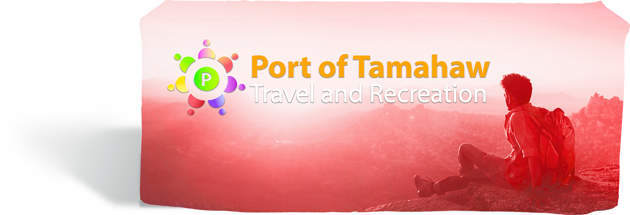 4' Overall, Zippered Back Dye Sublimation Fitted Table Cover