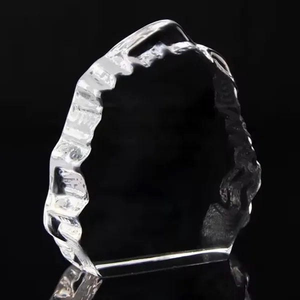 Engraved Crystal Iceberg Award 2