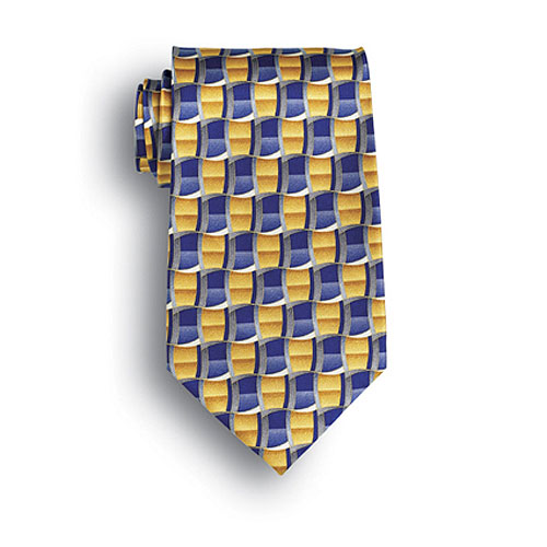 LaSalle Gold Career Collection Silk Tie 2