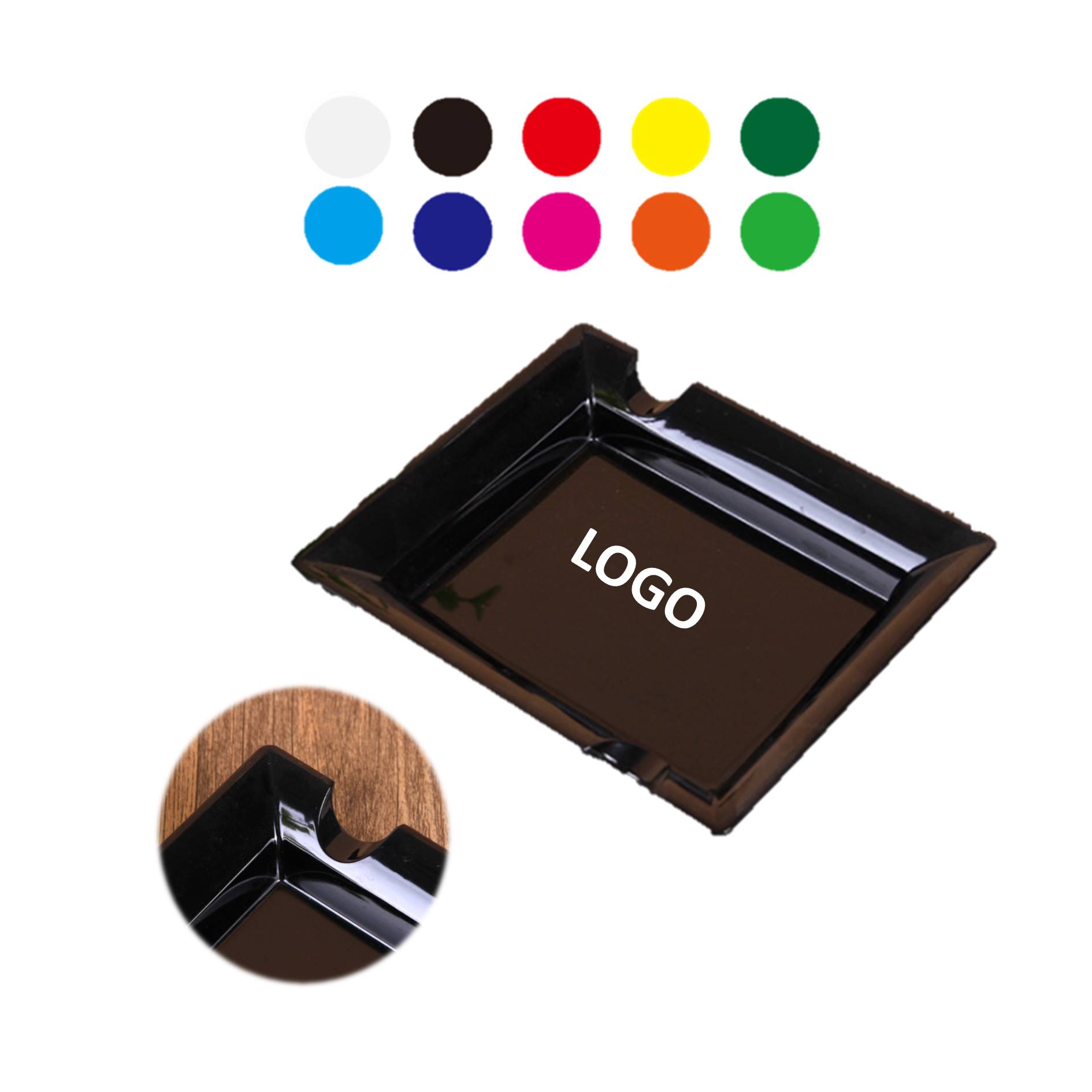 Creative Indoor Melamine Cigar Ashtray 1