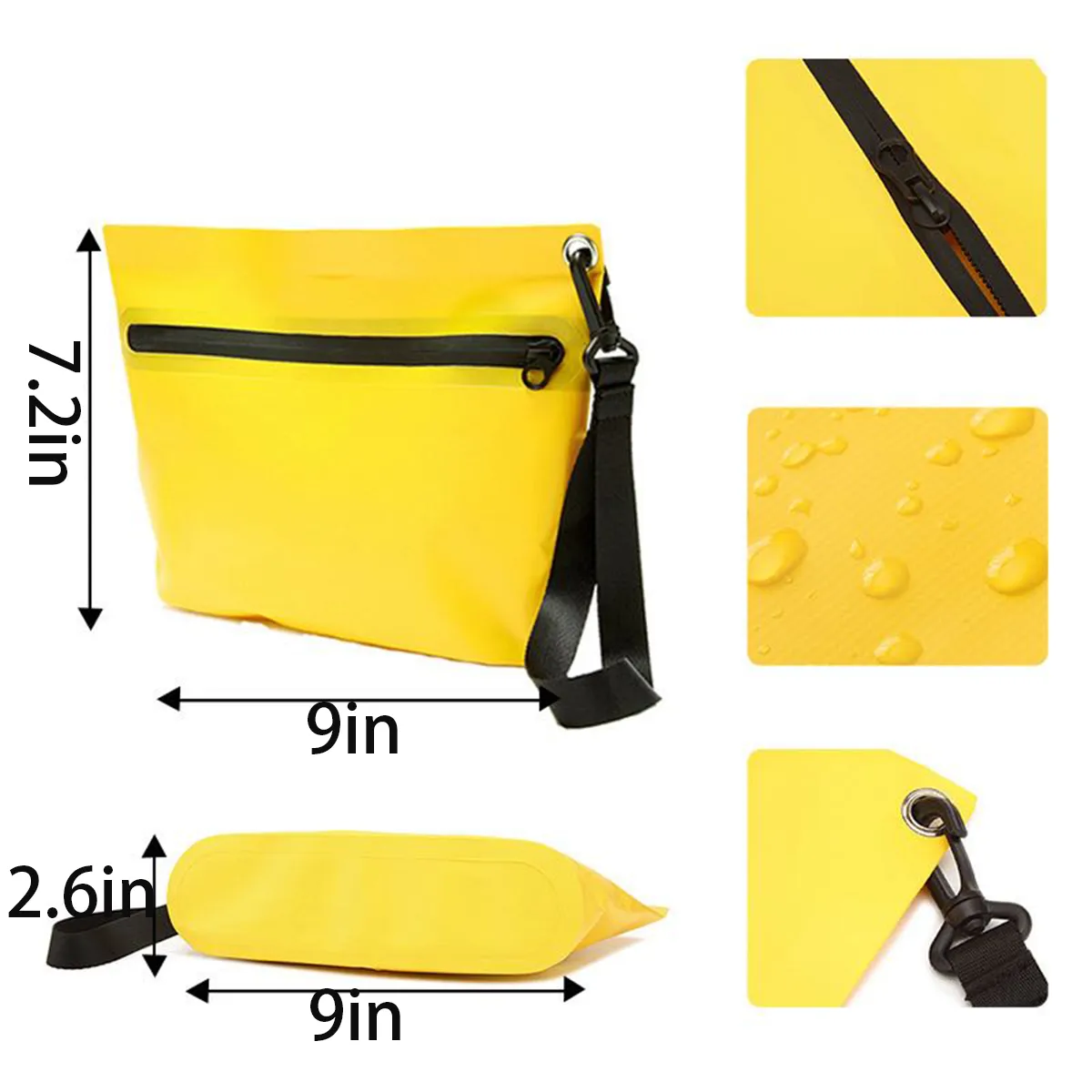 Waterproof Zipper  Multi-Purpose Storage Equipment Bag 3