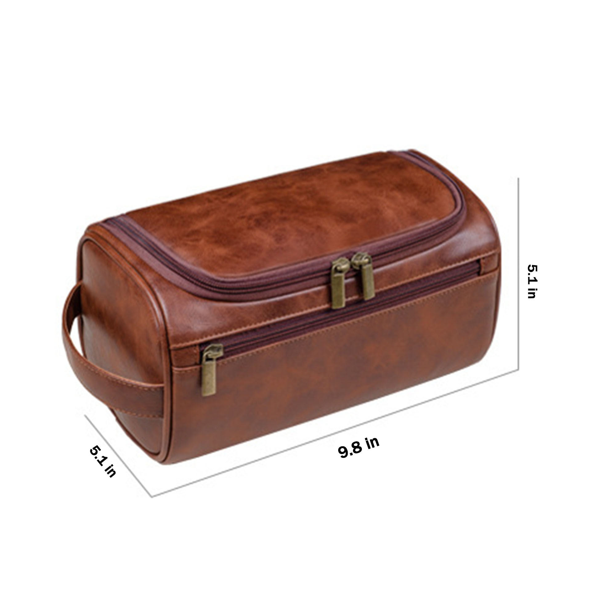 Travel Toiletry Leather Bag 2