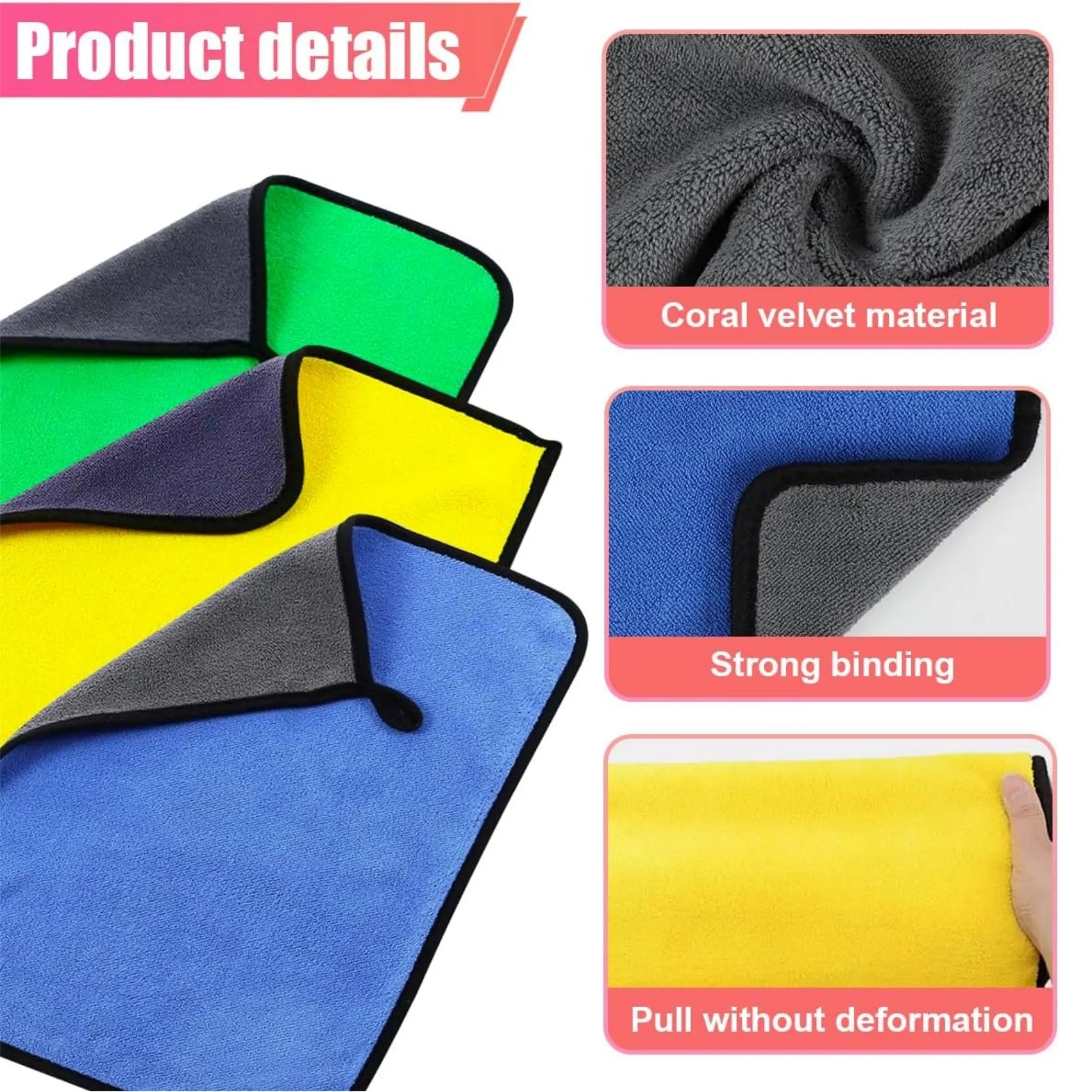 Microfiber Drying Towel for Car 2