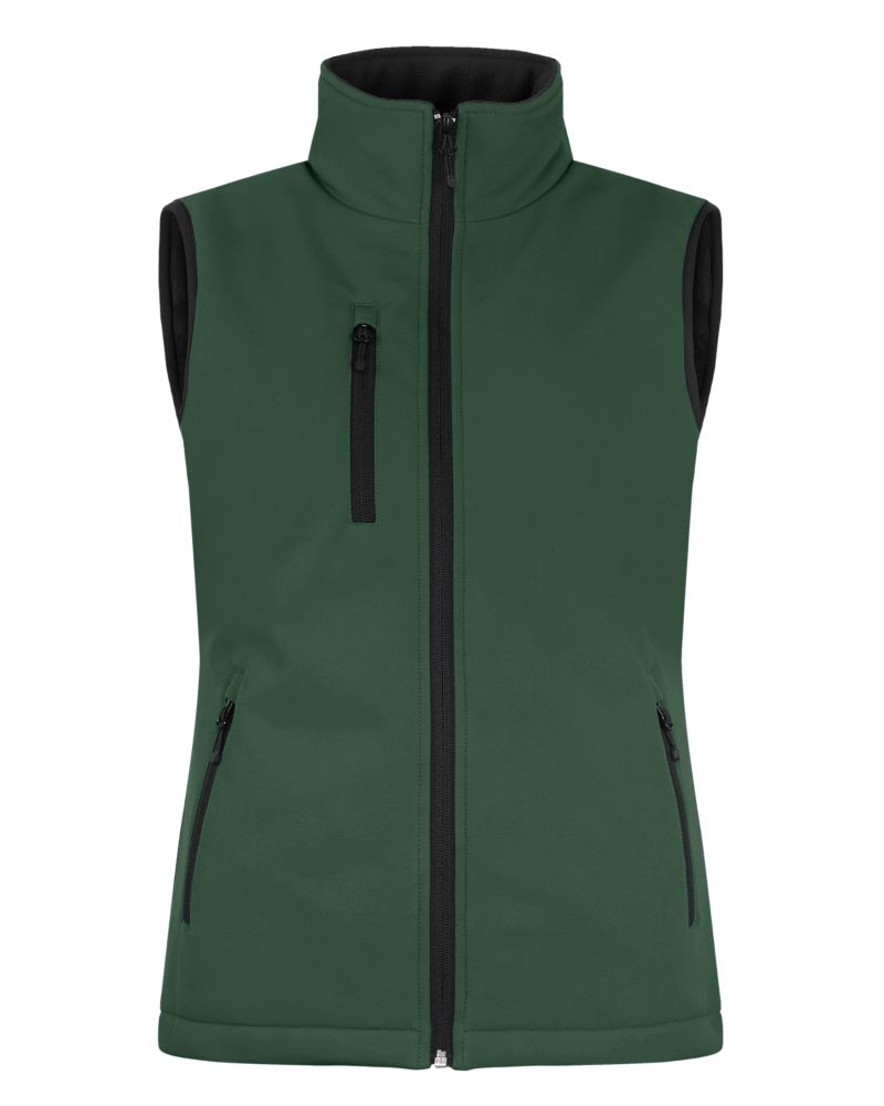 Clique Equinox Insulated Softshell Womens Full Zip Vest 2