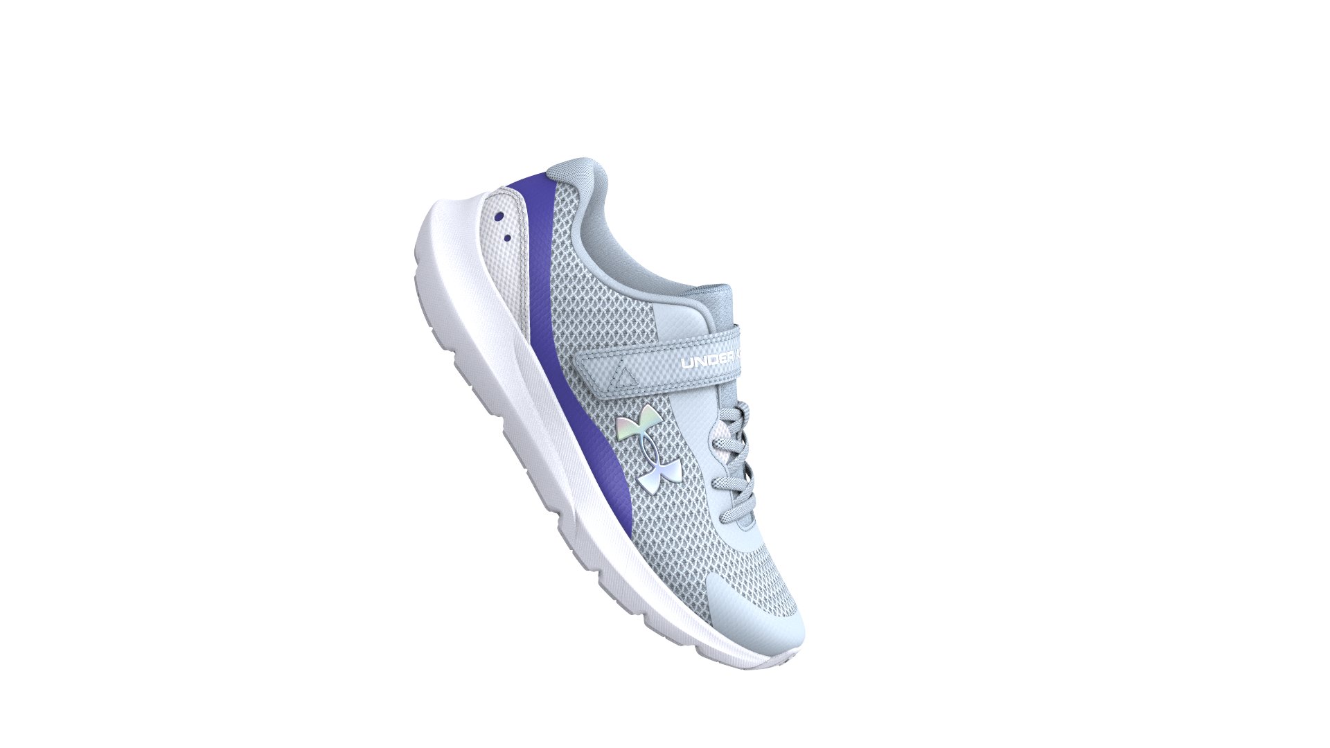 UA Surge 3 AC Girls' Pre-School Running Shoes 13