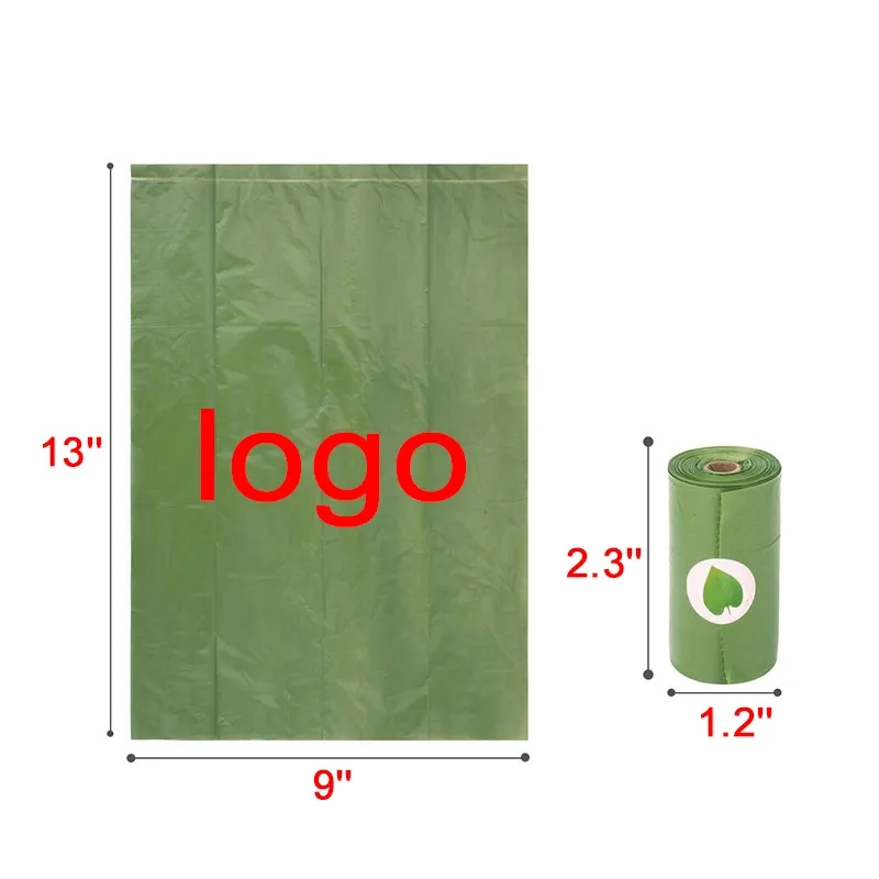 16 Pack Eco-Friendly Biodegradable Pet Waste Bags 5