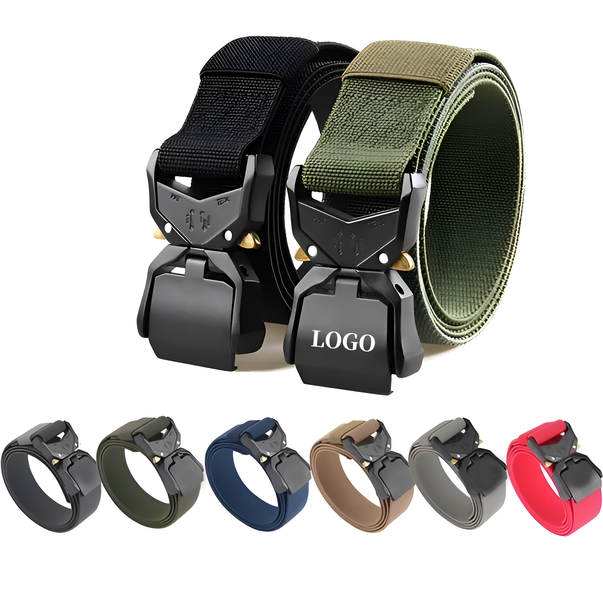 Adjustable Military Style Nylon Tactical Belt 3