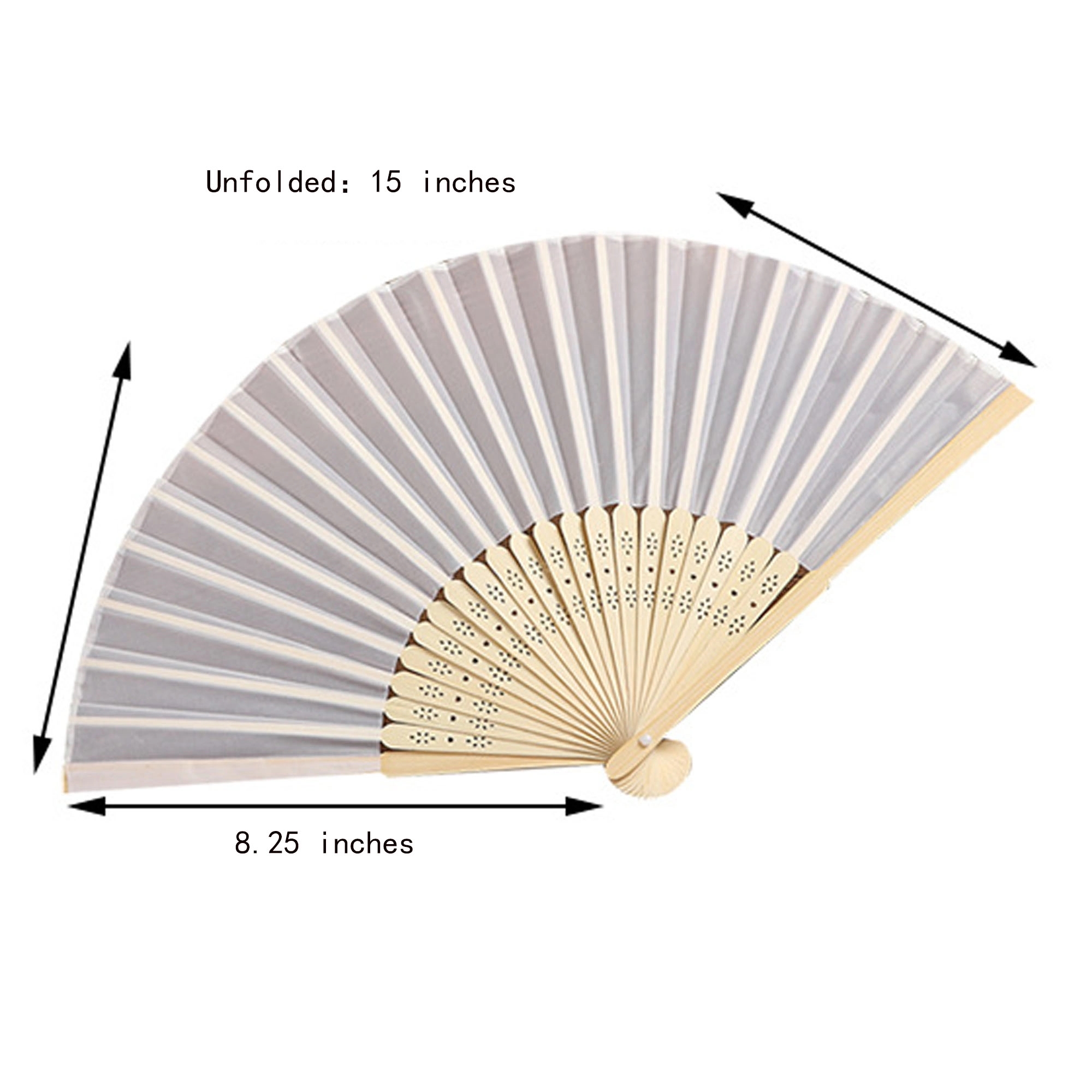 Silk Bamboo Folding Fan 4