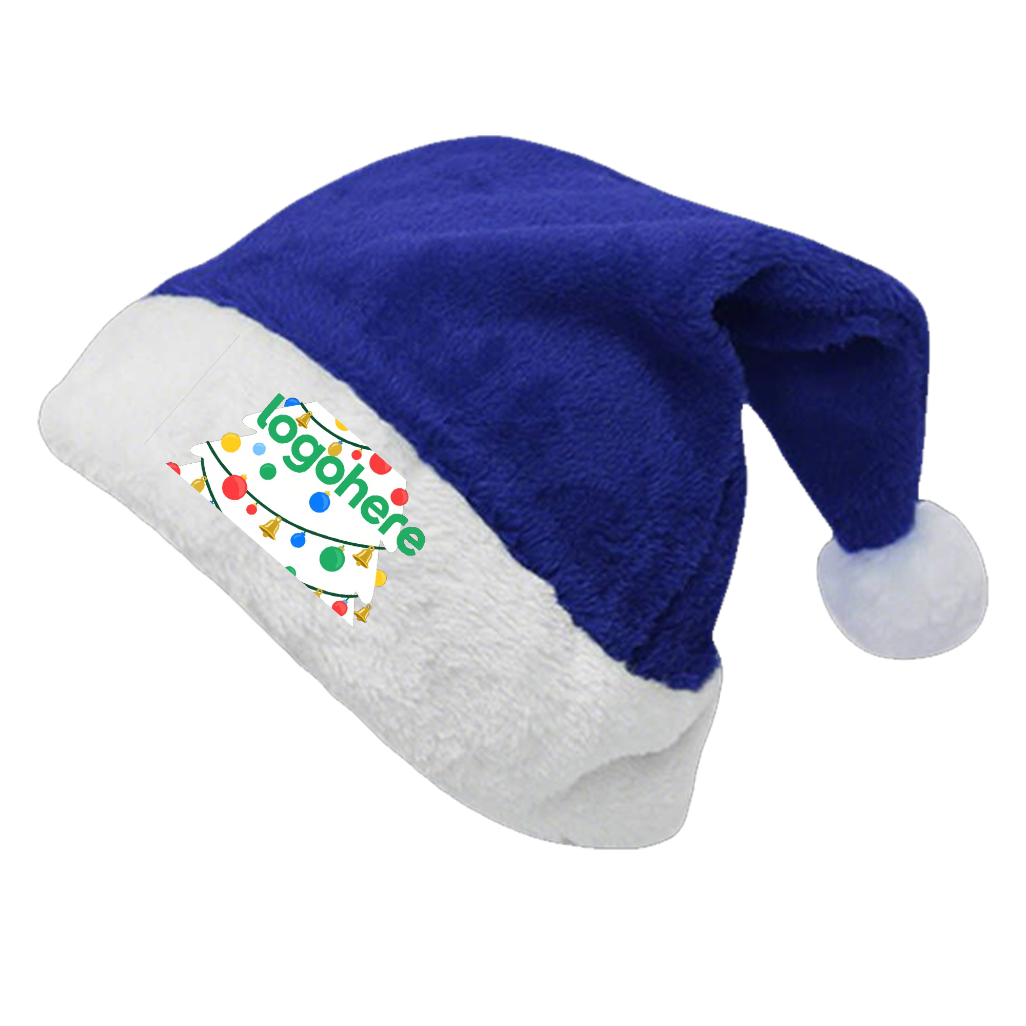 Deluxe Plush Xmas Party Hat 3
