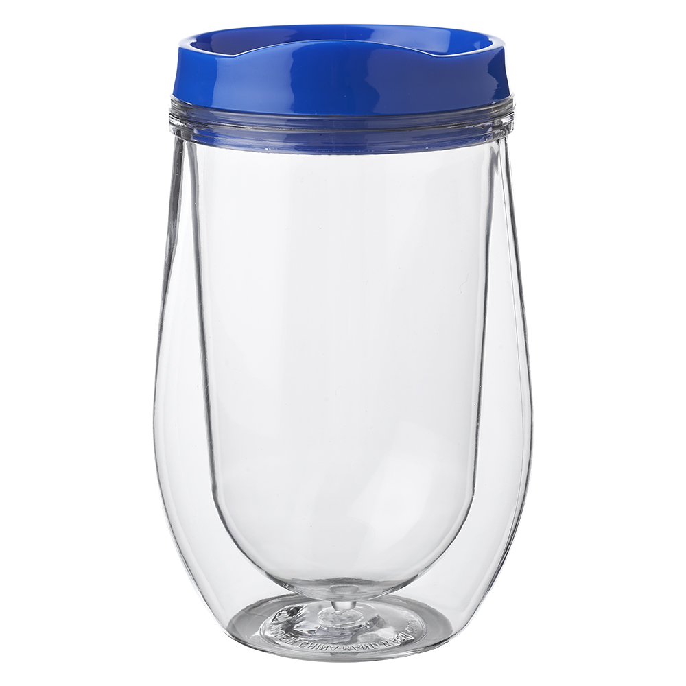15 oz Double Wall Acrylic Tumbler w/ Black Top 2