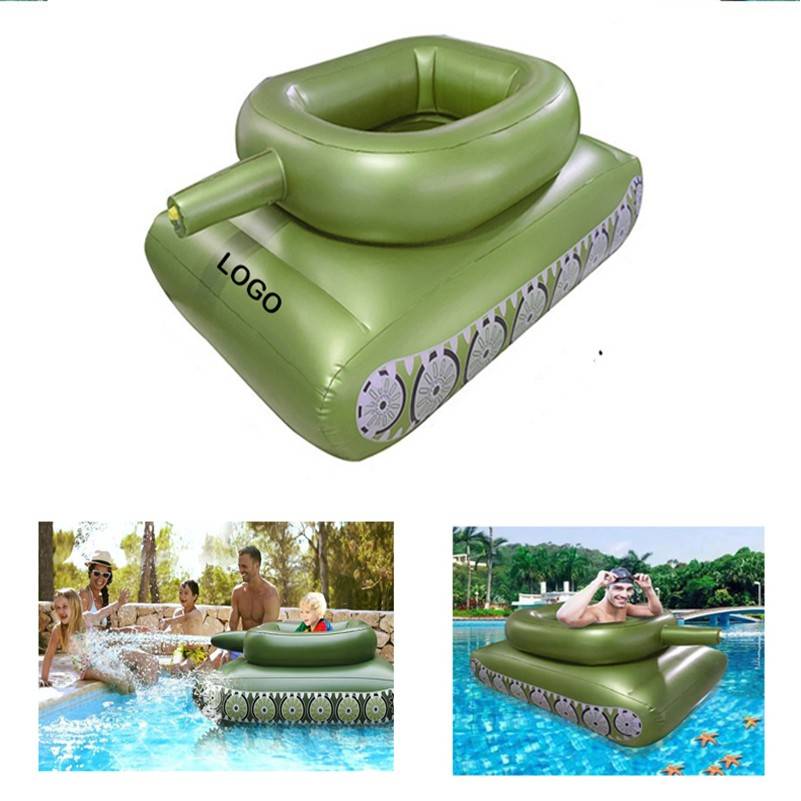 Inflatable Tanks Float In Water 2
