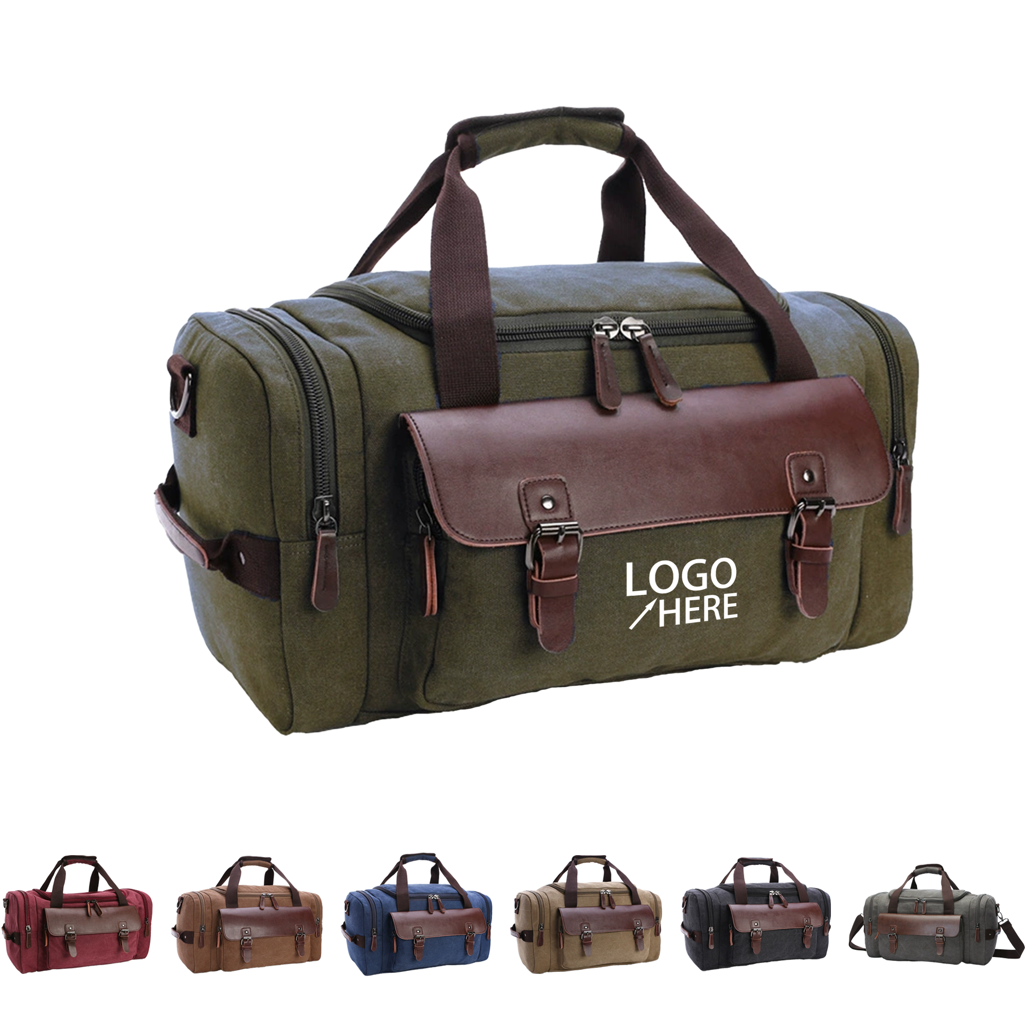 Retro Style Canvas Travel Bag 2