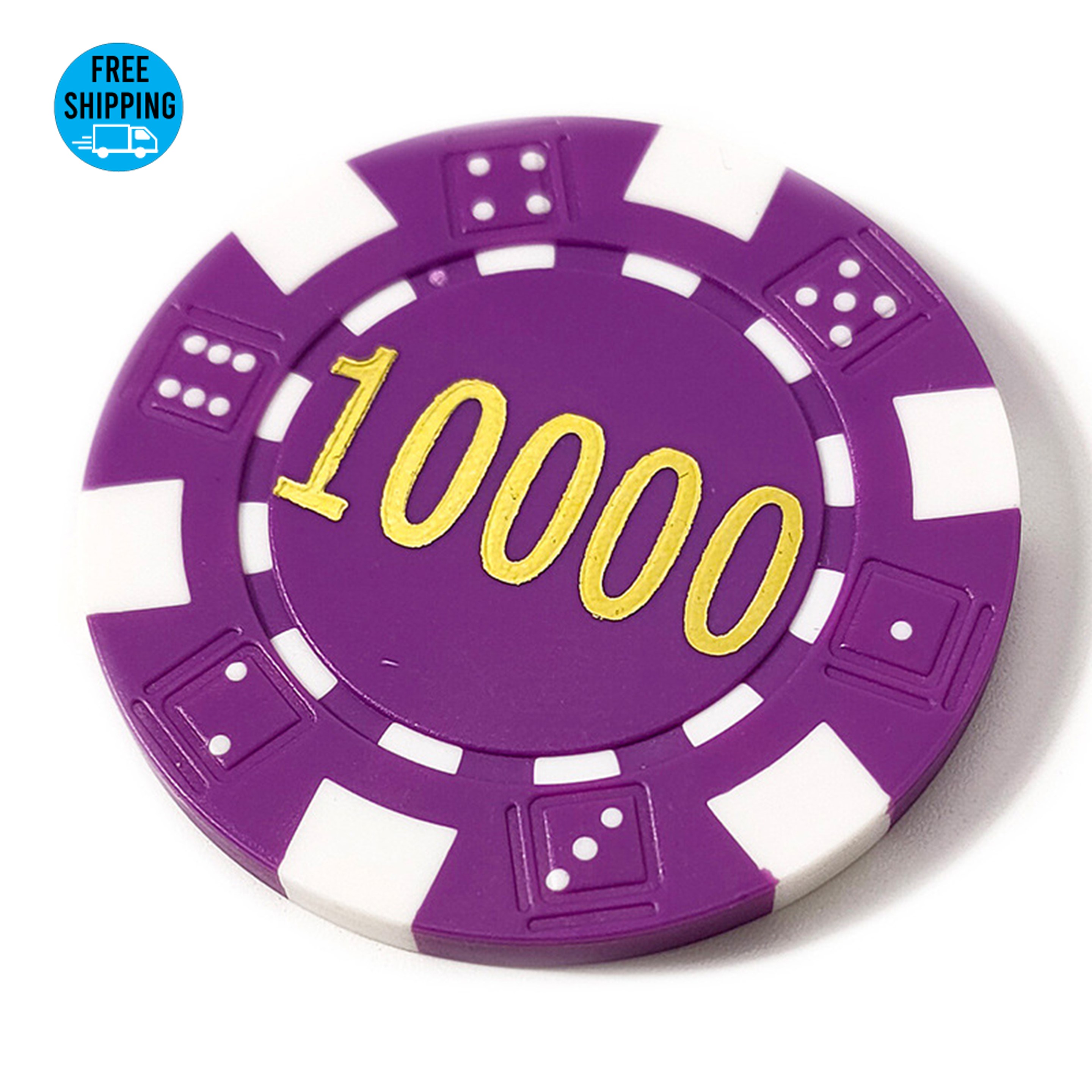 Custom Poker Chip Golf Ball Marker 2