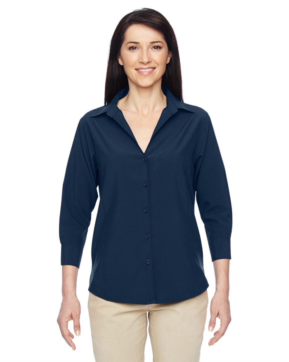 Women's Paradise Three-Quarter Pullover Sleeve Performance Shirt - M610W 9