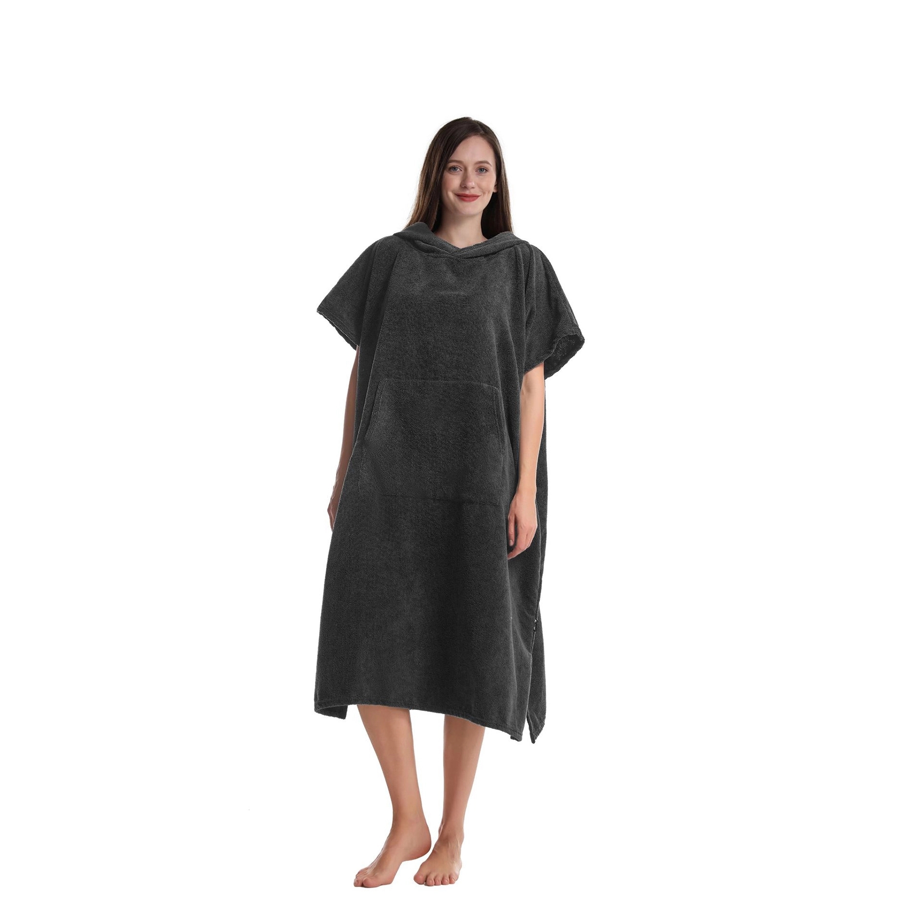 Quick Dry Hooded Towel Poncho 3