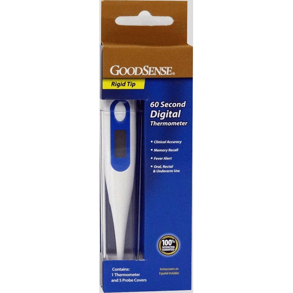 Digital Thermometer - 60 Second Probe Covers 1