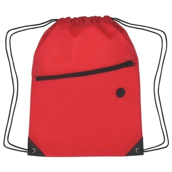 Polyester Drawstring Cinch Pack Backpack 3