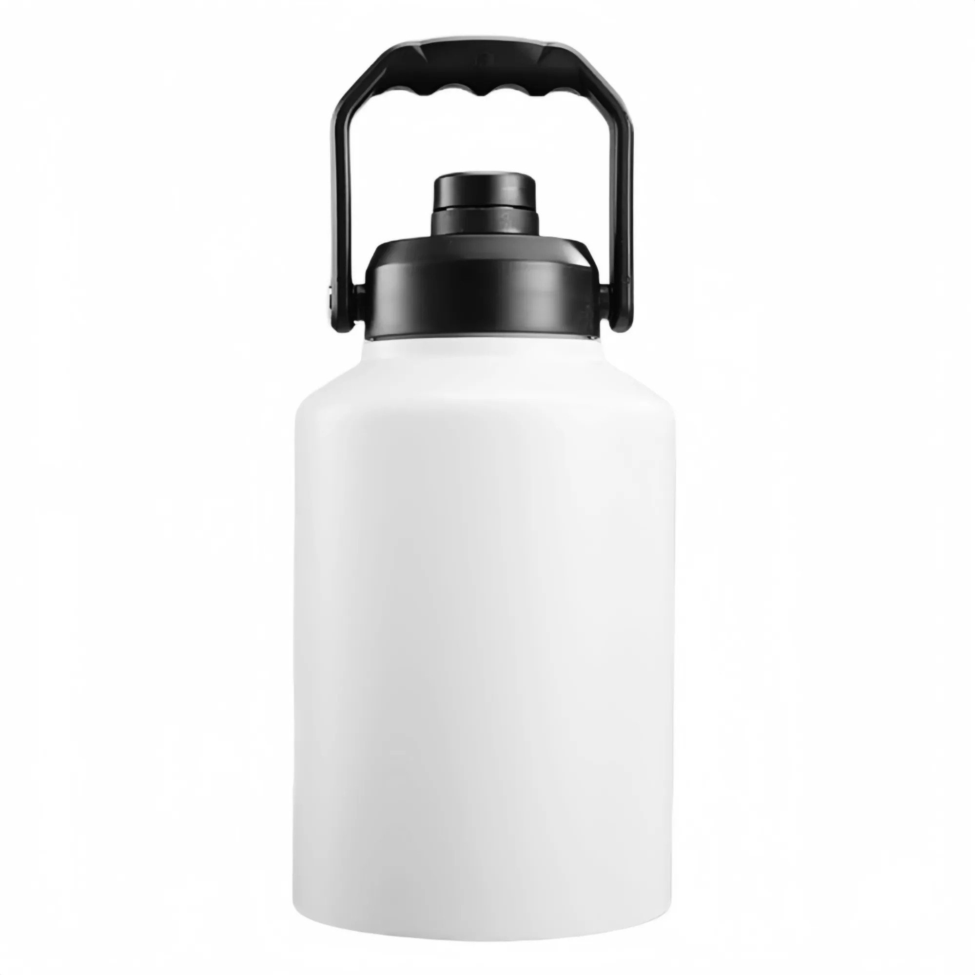 64OZ Insulated Water Bottle Jug with Straw, custom water bottle with logo imprint 9